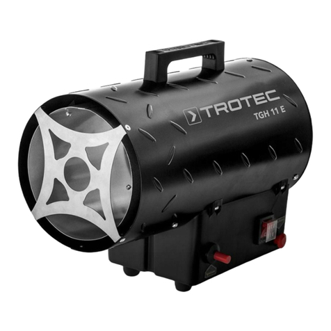 Trotec TGH 10 E User manual