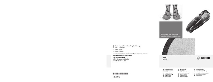Bosch BHN MOVE Series User manual