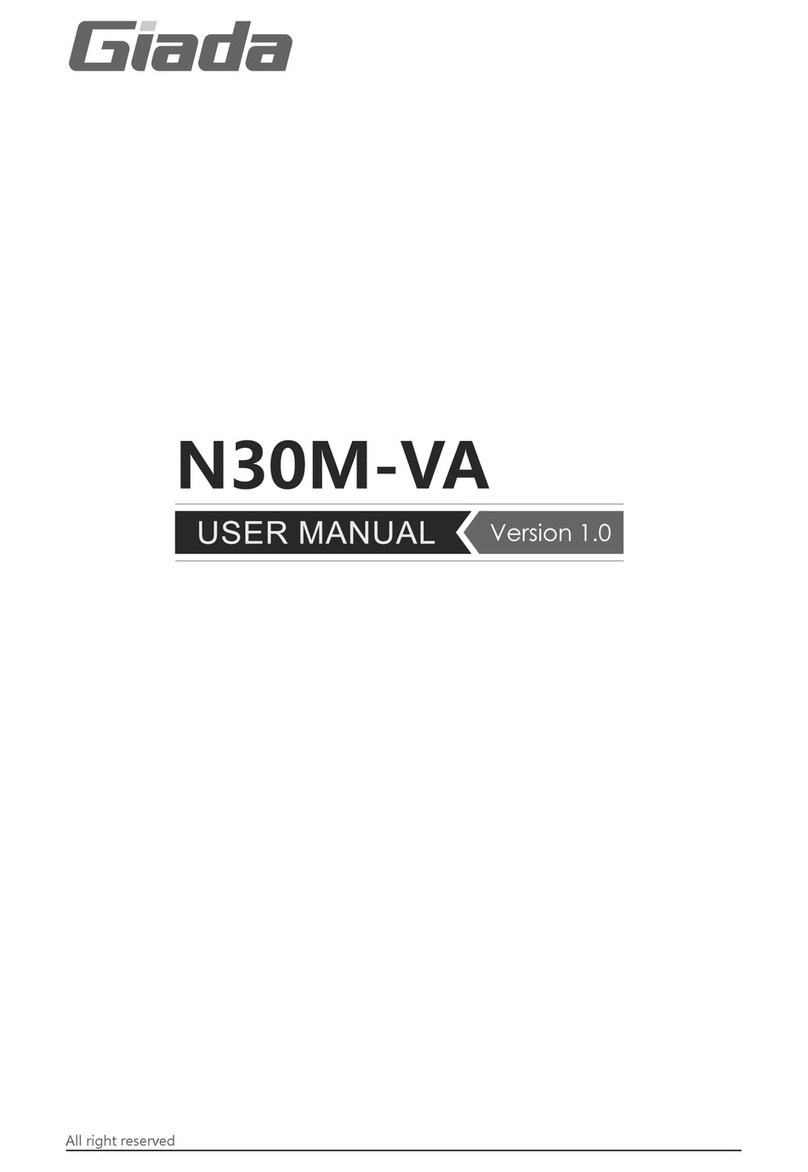 Giada N30M-VA user manual