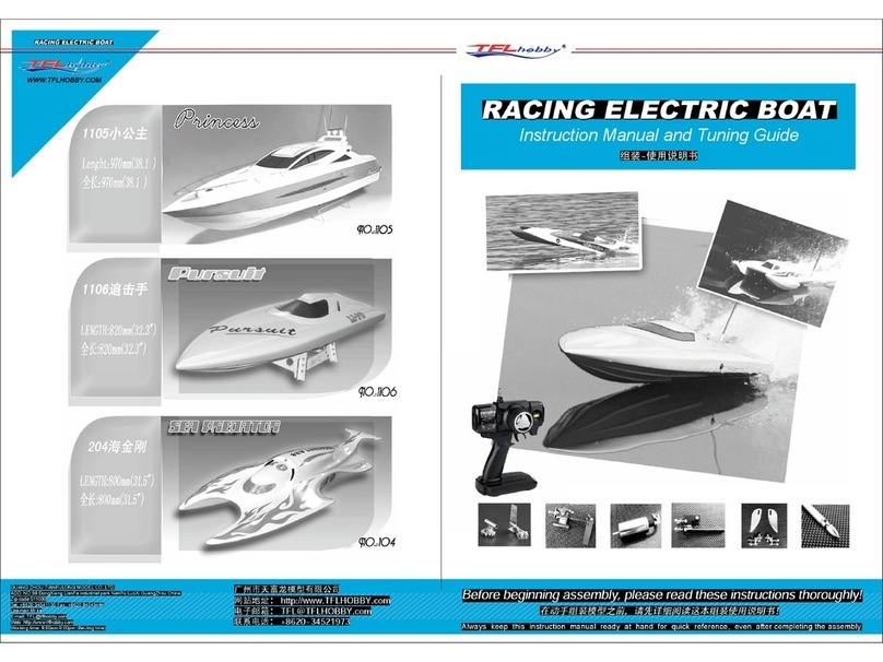 TFL Hobby Princess 1105 Quick start guide