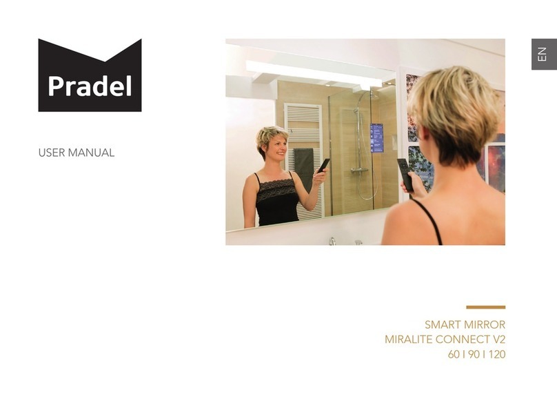 Pradel MIRALITE CONNECT 60 user manual