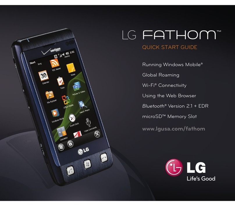 LG Fathom User manual