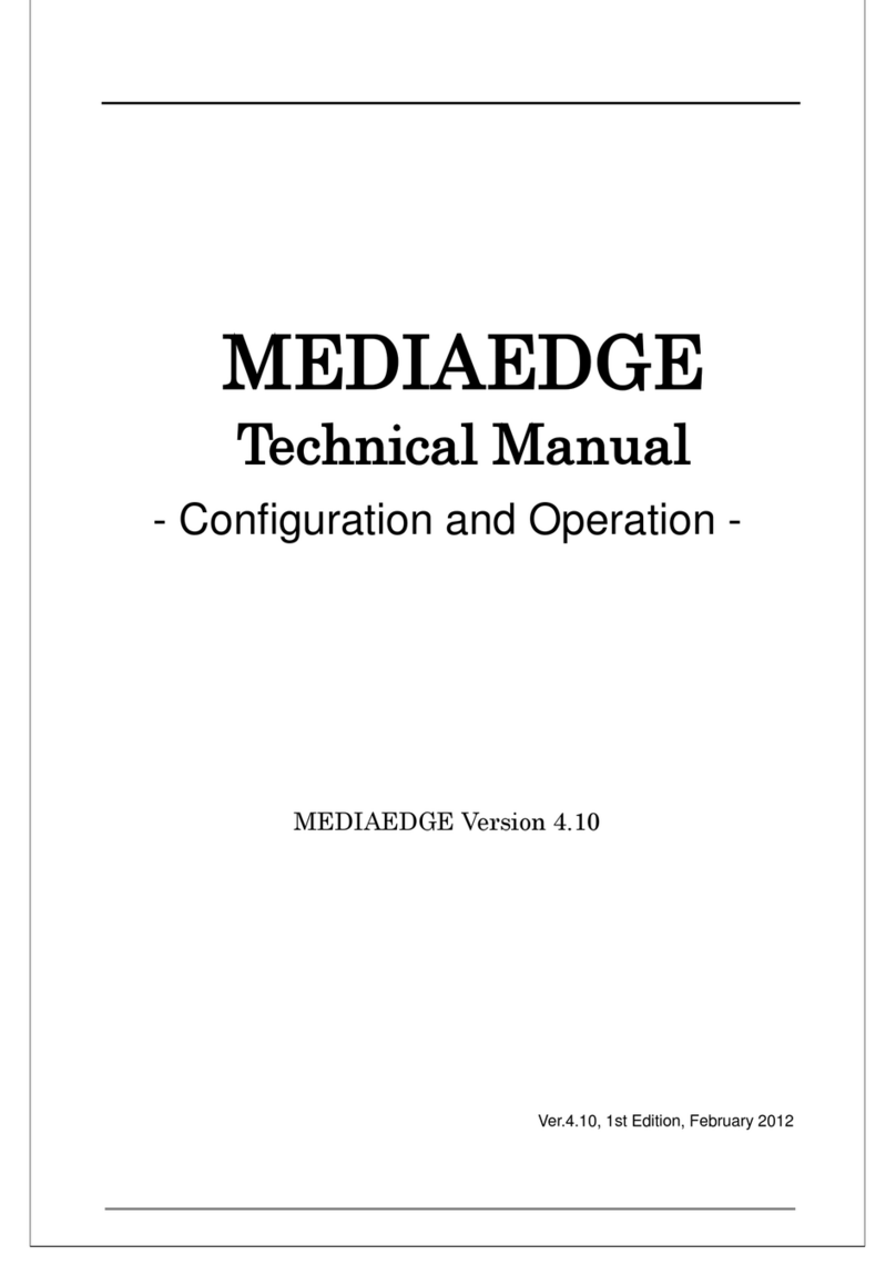 Mediaedge MEDIAEDGE-SVS4 User manual