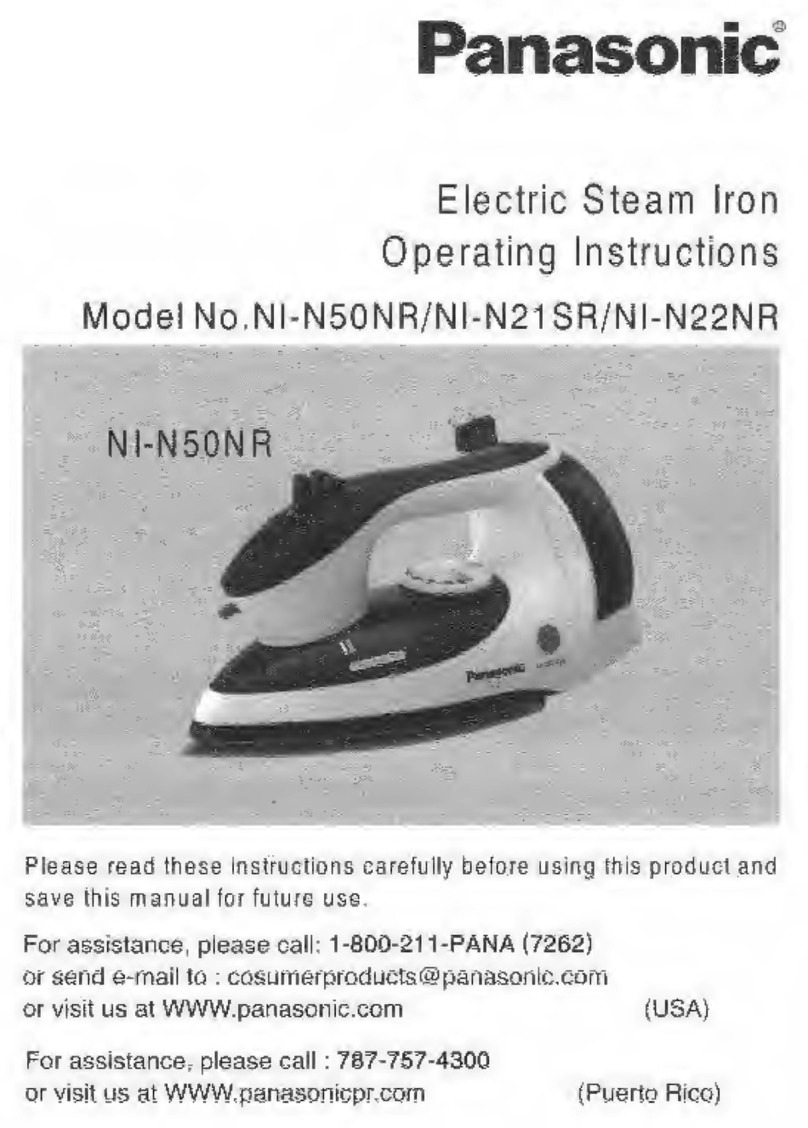 Panasonic NI-N50NR operating instructions