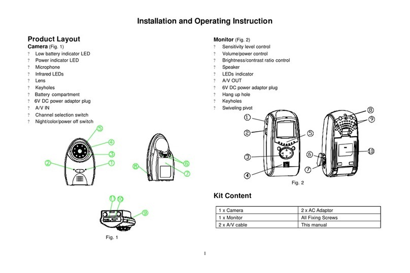 EVERSPRING CC420 Installation and operating instruction