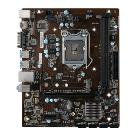 ECS B250H4-M20 User manual