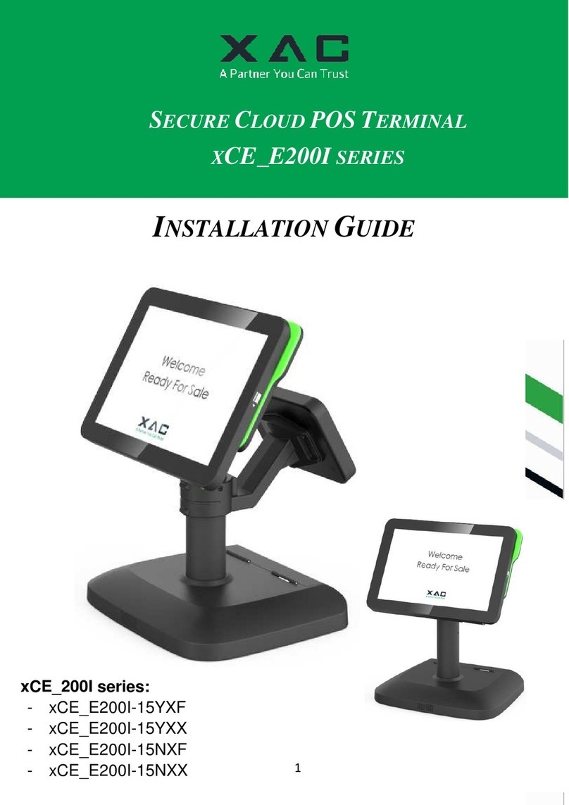 XAC xCE_E200I-15YXF User manual