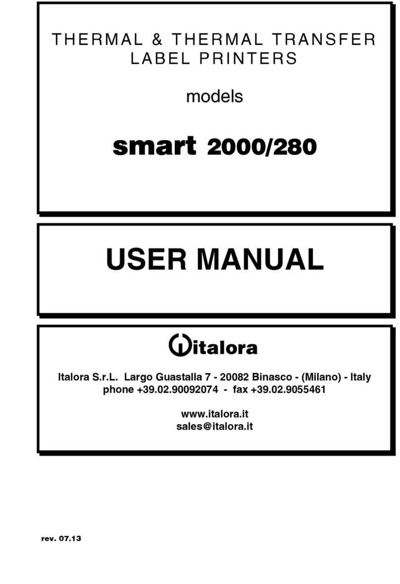 Italora smart 2000/280 user manual