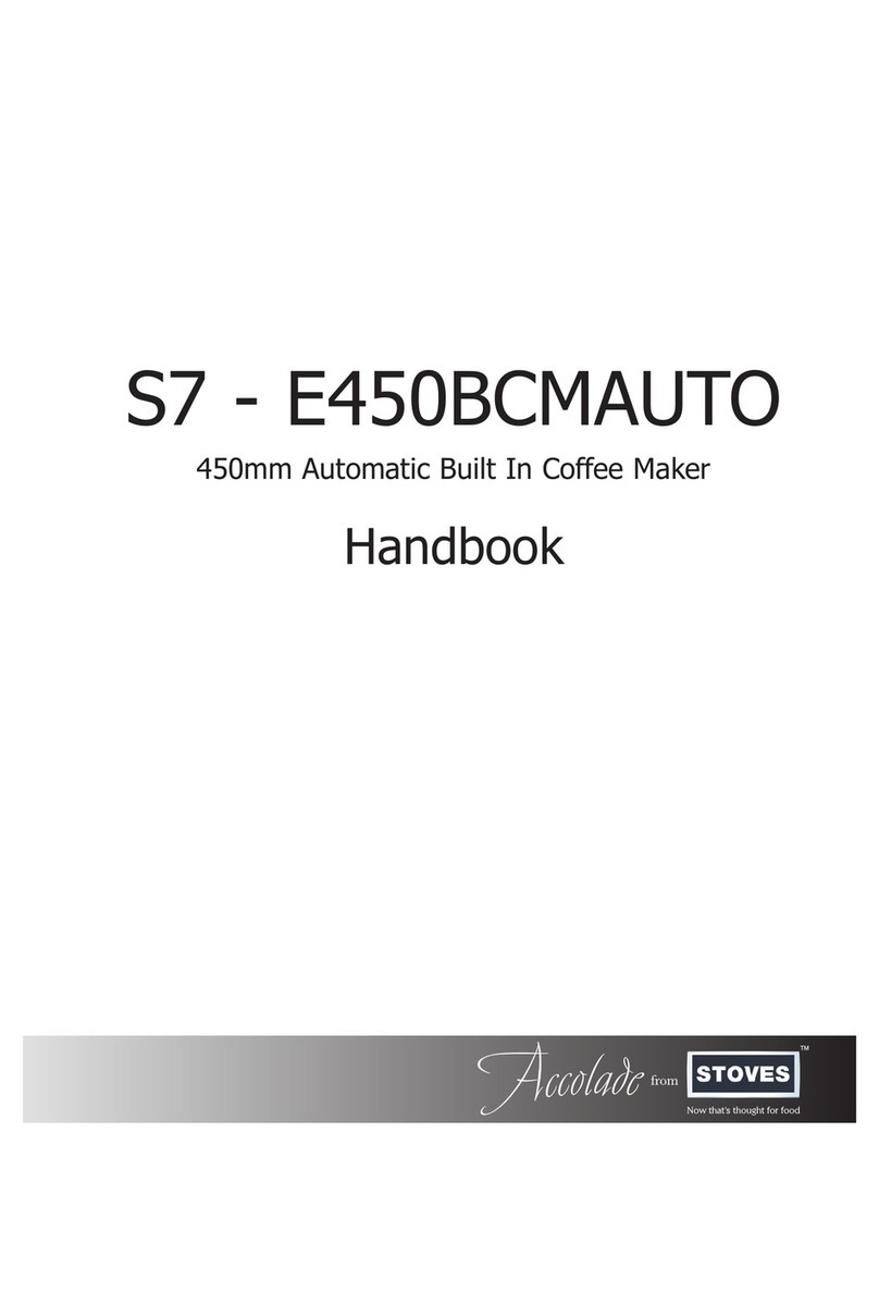 STOVES S7 E450BCMAUTO Handbook