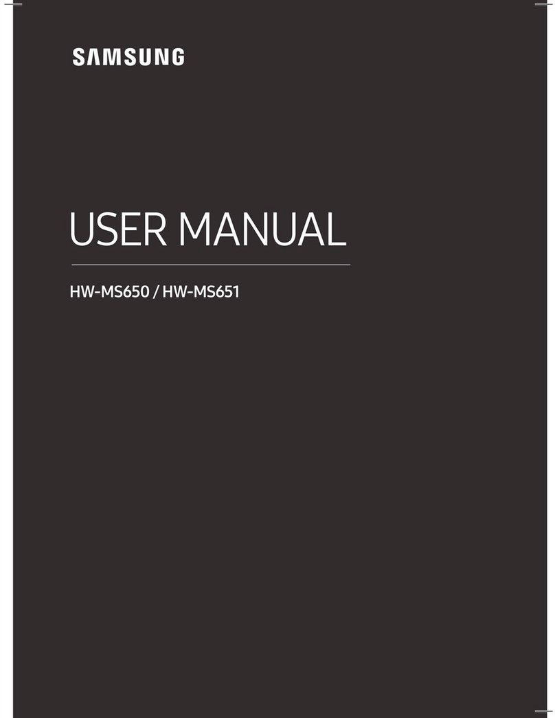 Samsung HW-MS651 User manual