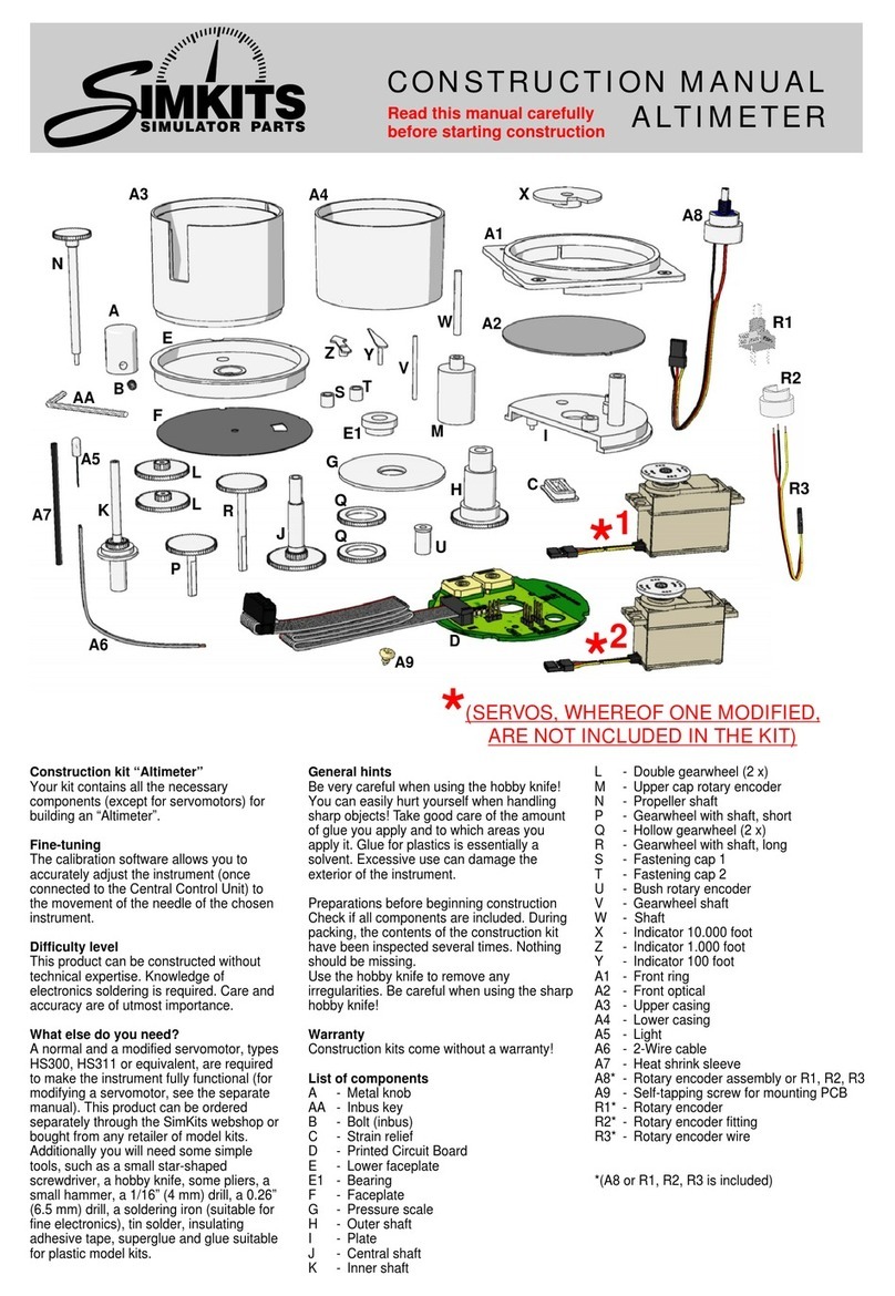 Simkits USB Altimeter Construction manual