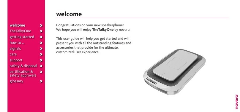 Novero TheTalkyOne user guide