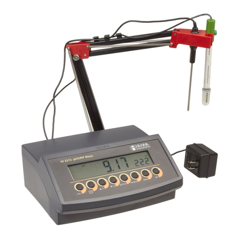 Hanna Instruments HI 2212 User manual