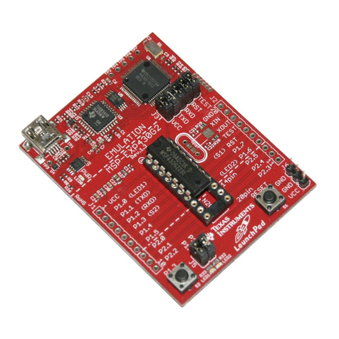 Texas Instruments MSP-EXP430G2 user guide