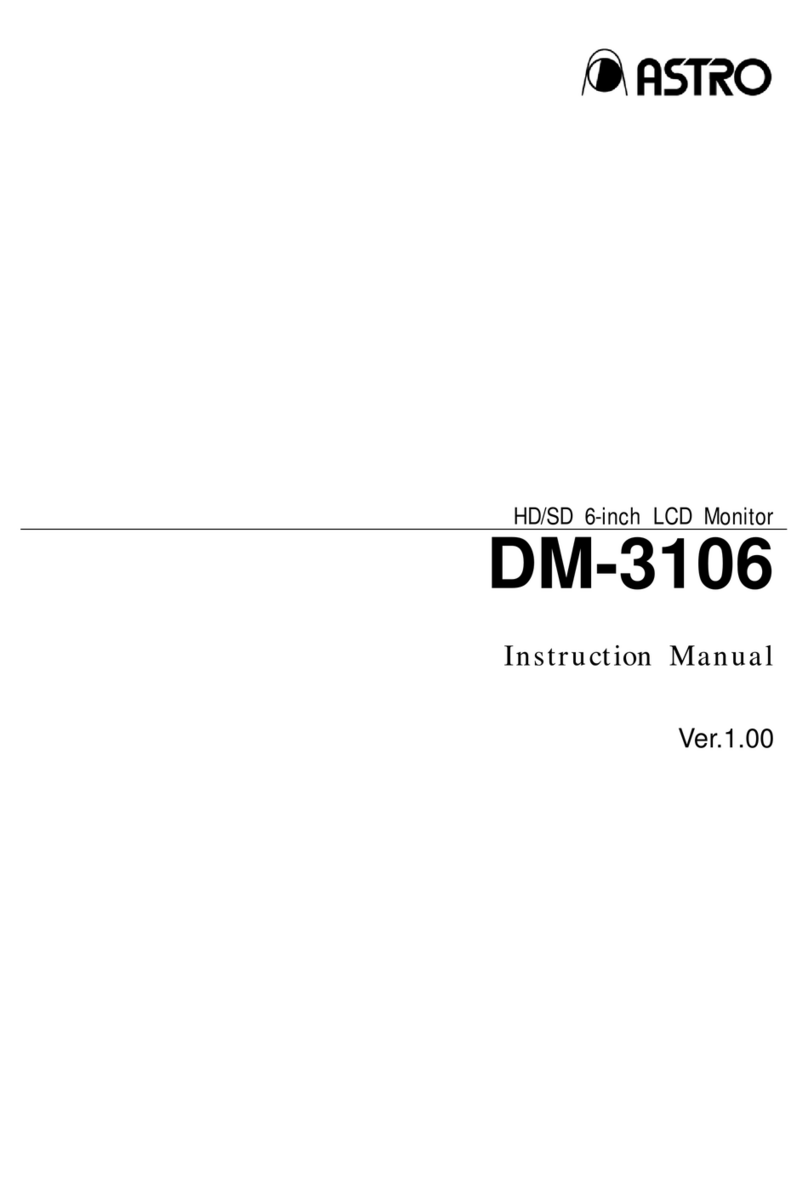 ASTRO DM-3106 User manual