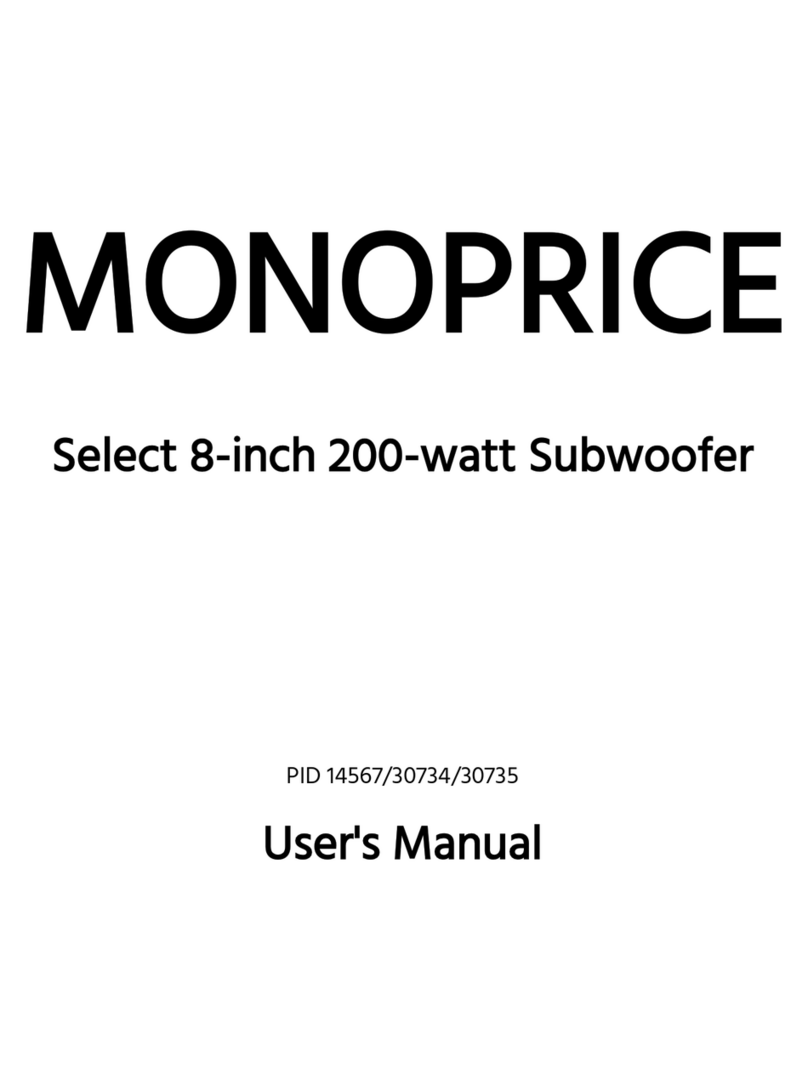 Monoprice 14567 User manual