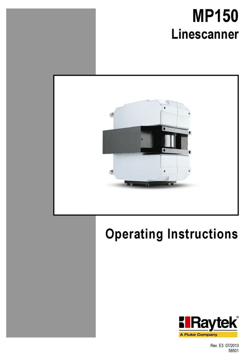 RayTek LineScanner MP150 User manual