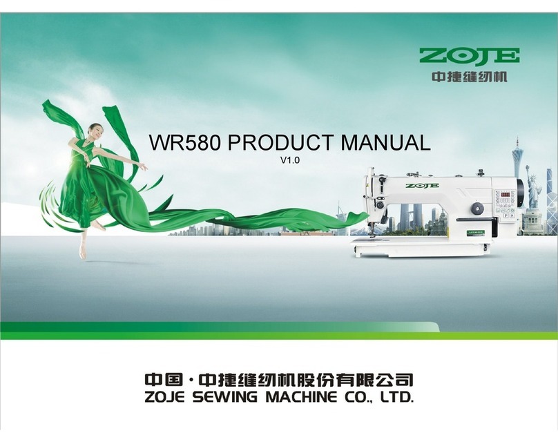 ZOJE WR580 product manual