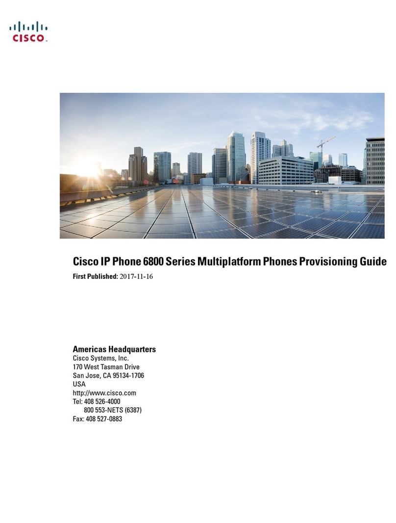Cisco 6800 Series User manual Cisco 6800 Series User manual