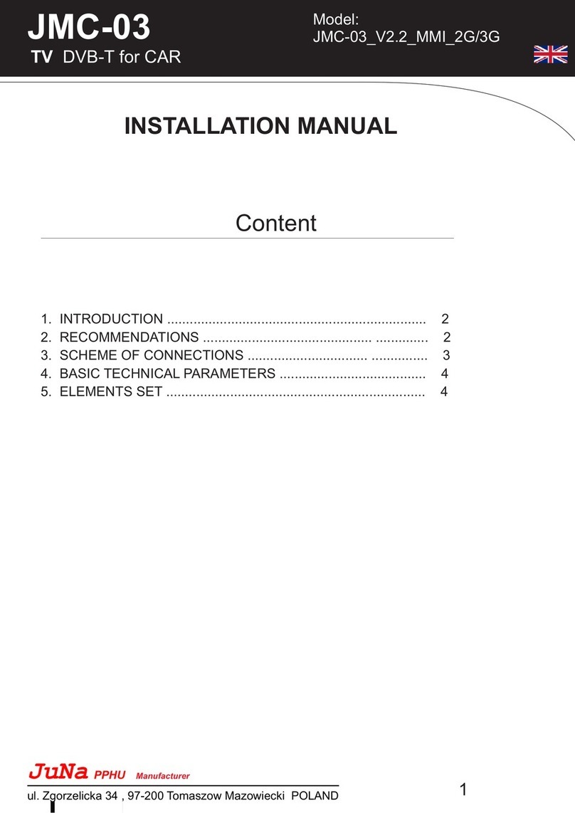 Juna JMC-03 User manual