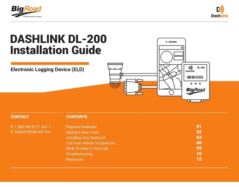 BigRoad DASHLINK DL-200 installation guide