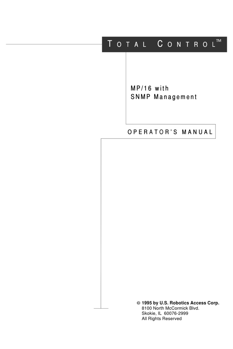 Total Control MP/16 User manual