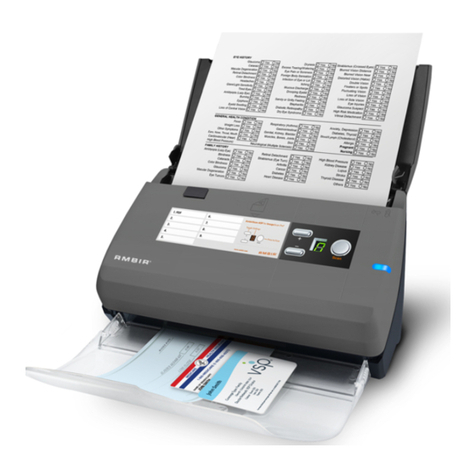 Ambir ImageScan Pro 800ix series Assembly instructions