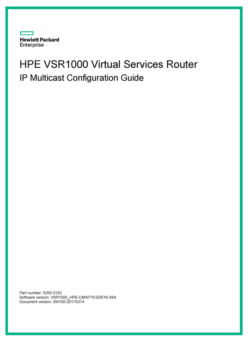 HP VSR1000 User manual