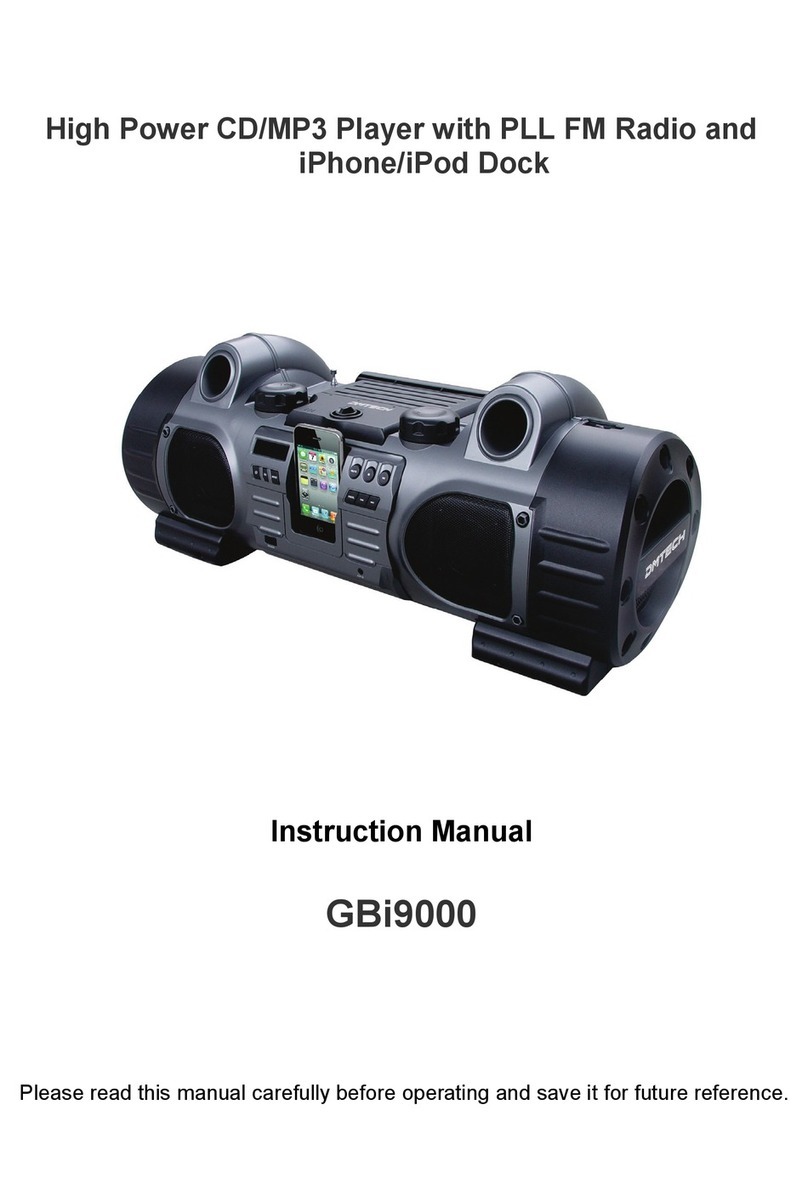DM TECH GBi9000 instruction manual