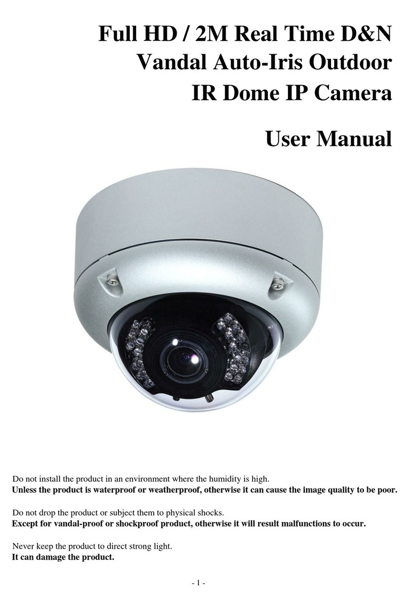 Secpral HDV-DE2M User manual