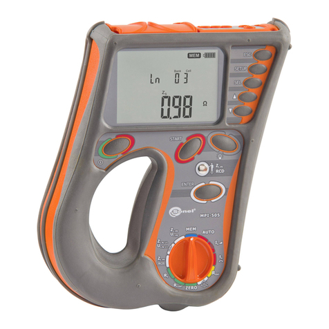 Sonel MPI-505 User manual