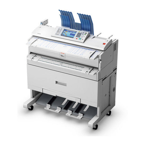 Ricoh aficio MP W3601 User manual