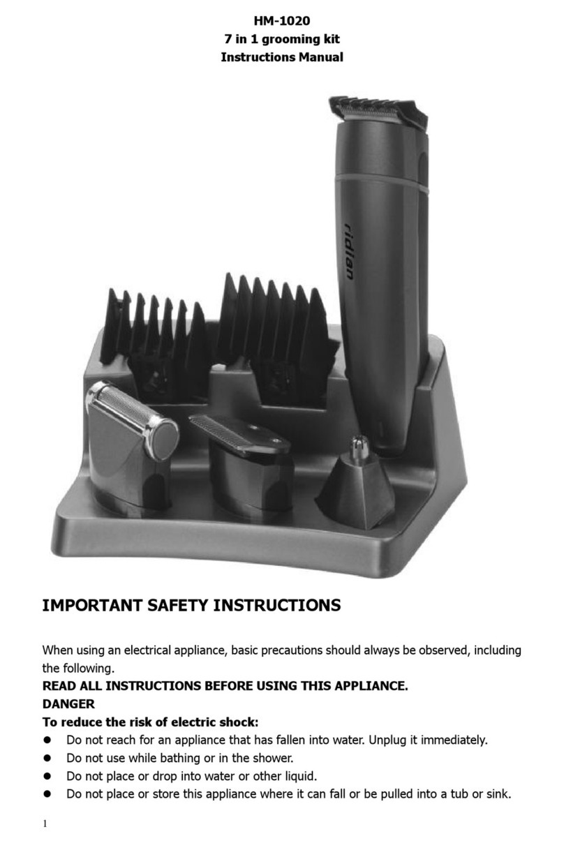 Ridian HM-1020 instruction manual