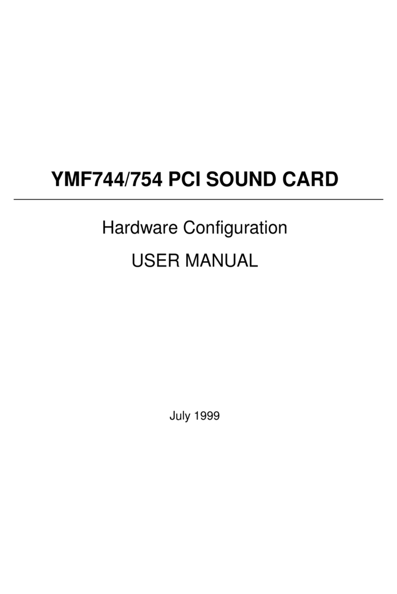 Labway YMF744 Hardware configuration user manual