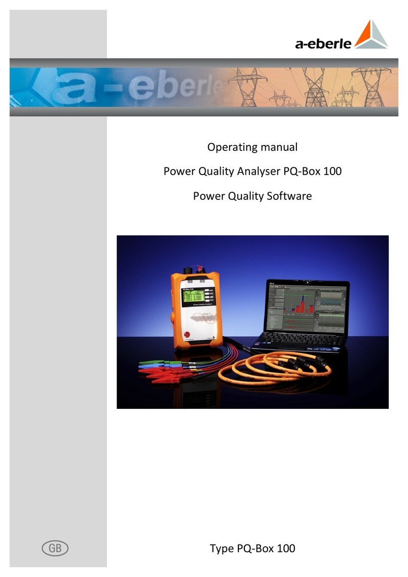 a-eberle PQ-Box 100 operating manual