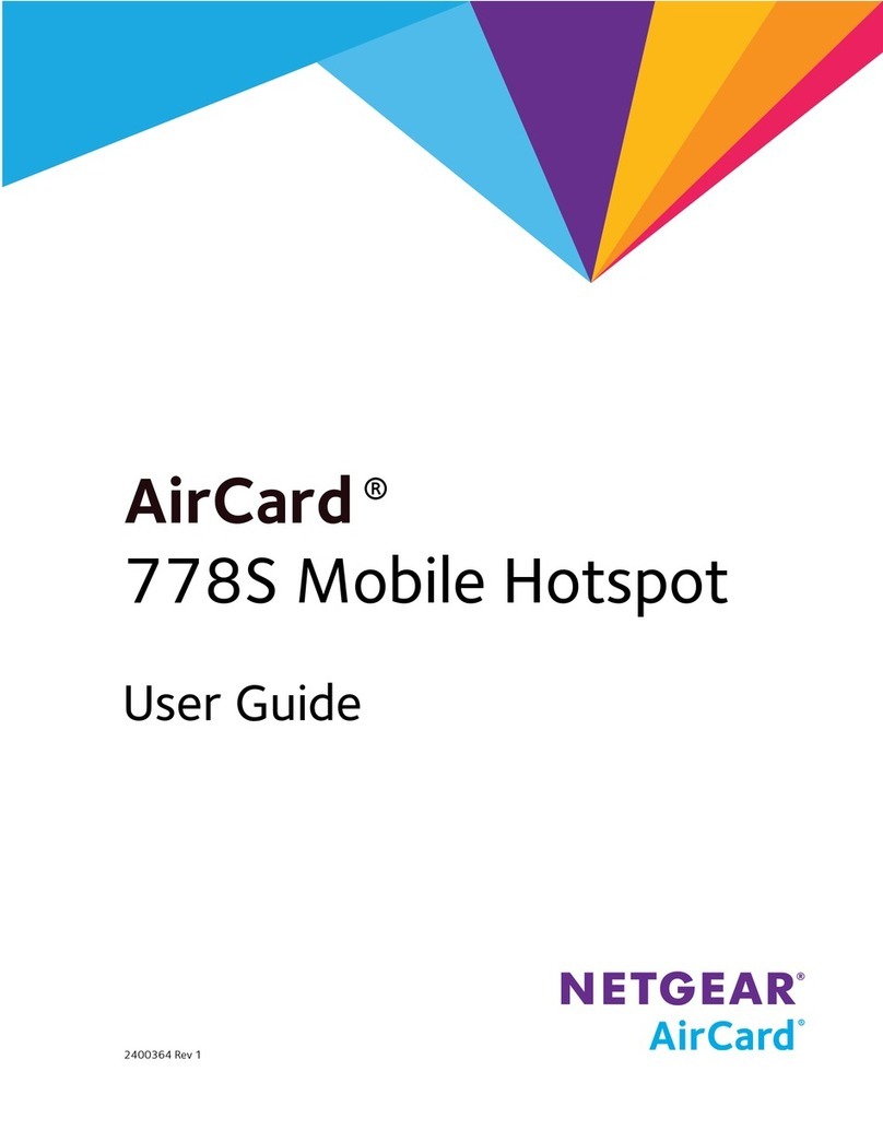 NETGEAR AirCard 778S User manual