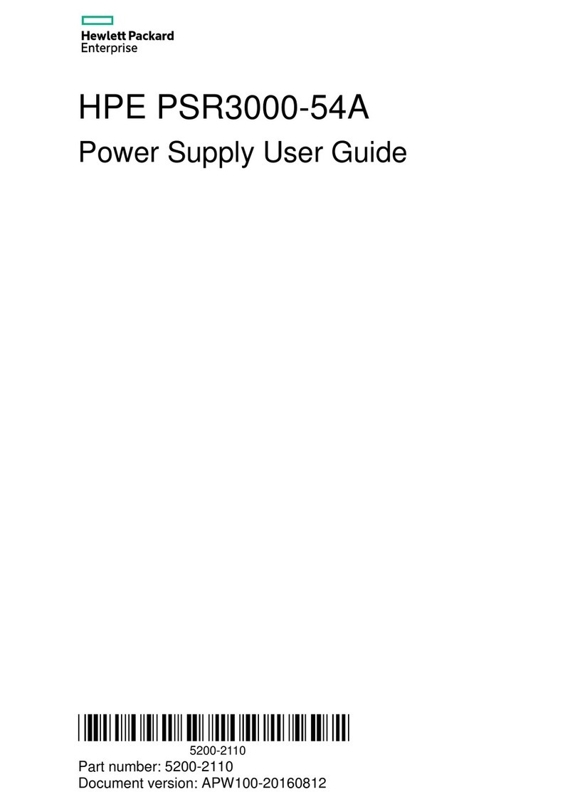 HPE PSR3000-54A user guide