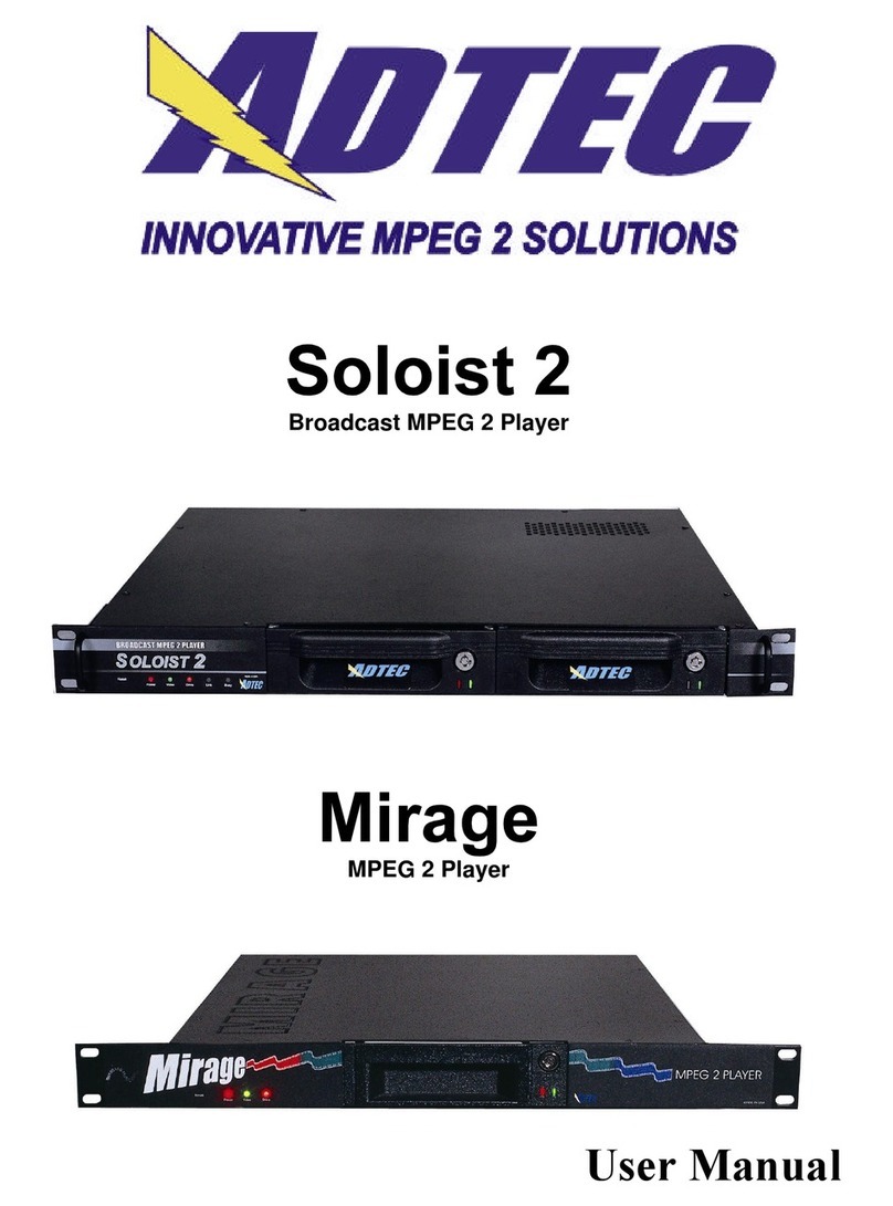 Adtec Soloist 2 user manual