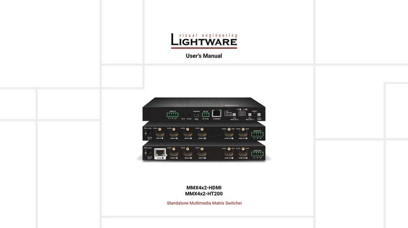 Lightware MMX4x2-HT200 user manual