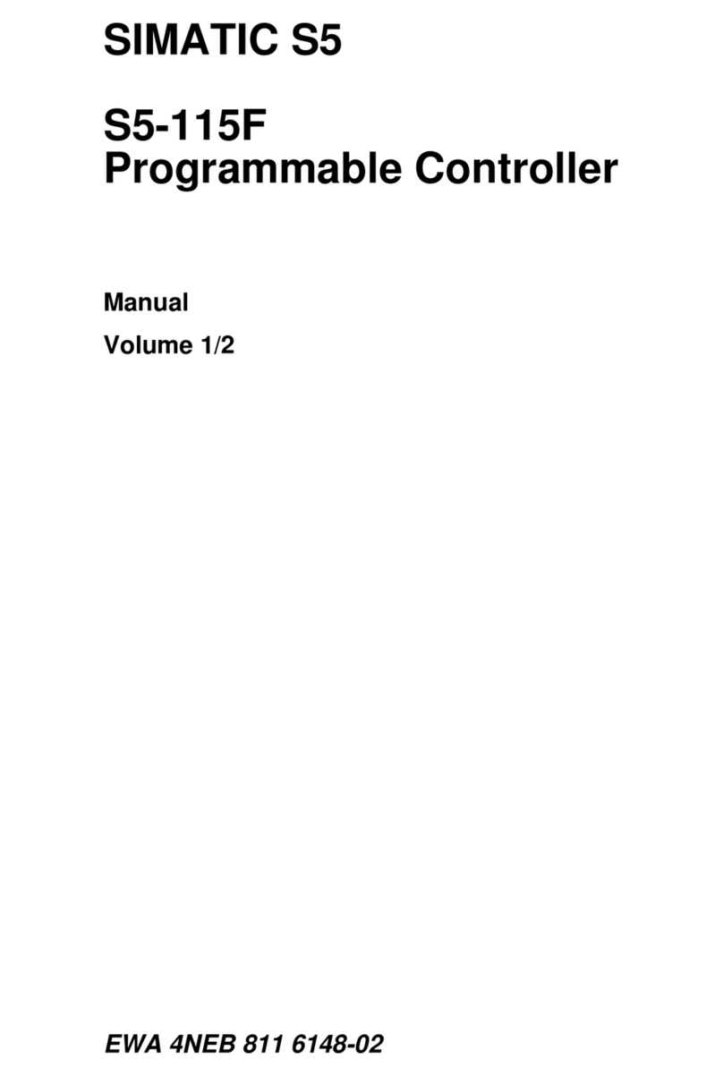 Siemens SIMATIC S5-115F User manual
