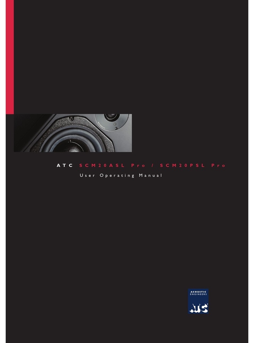 ATC SCM20ASL Pro Operation instructions