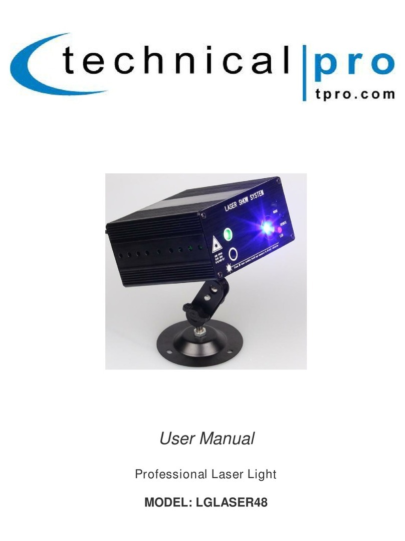 Technical Pro LGLASER48 user manual