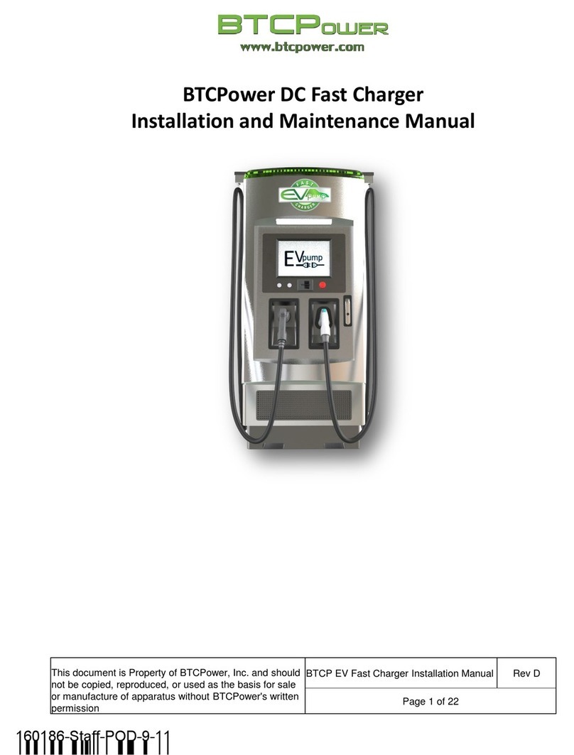 BTCPower EVP-FC-25-001 Installation and maintenance manual