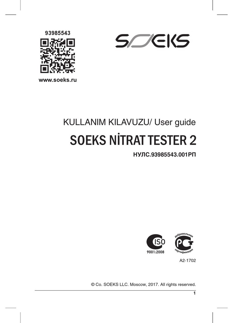 SOEKS Nitrate tester 2 user guide