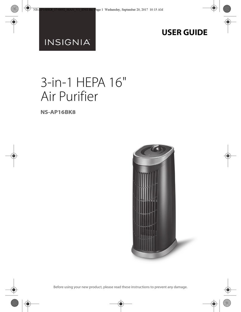 Insignia NS-AP16BK8 User manual