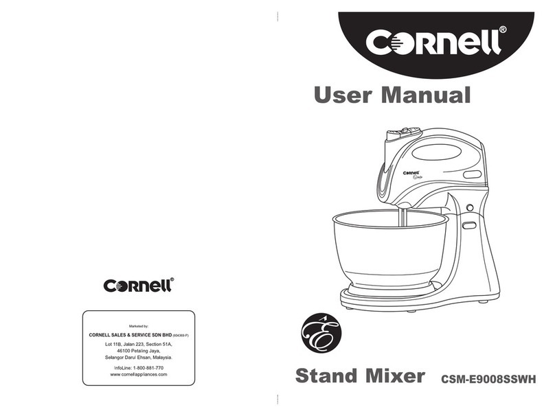 Cornell CSM-E9008SSWH user manual