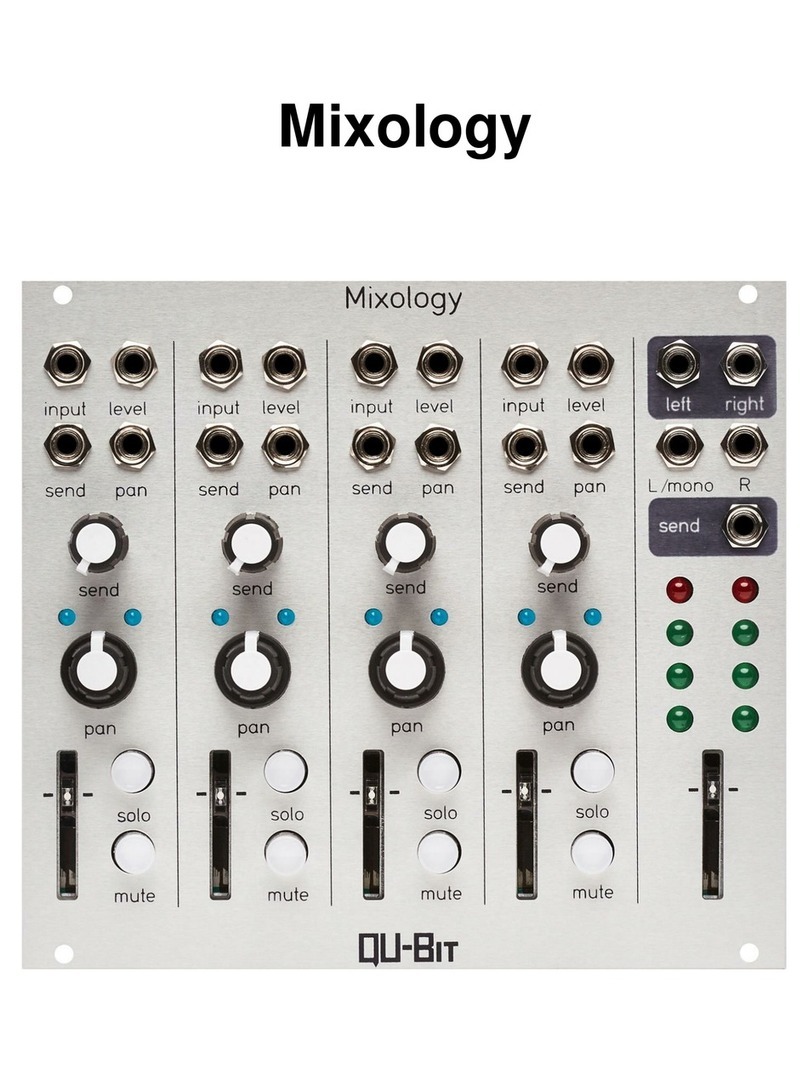Qu-bit Mixology manual