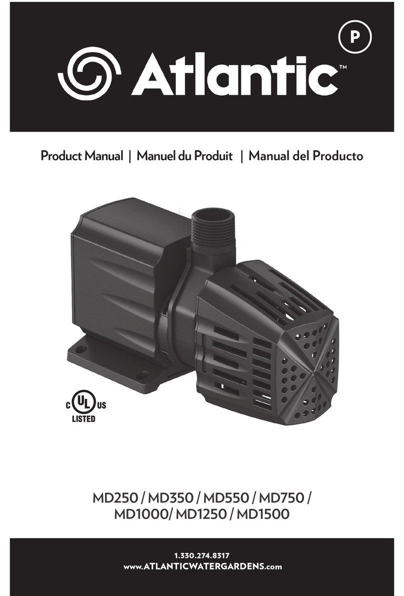 Atlantic MD550 product manual