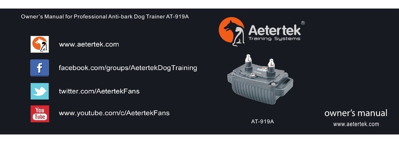 Aetertek AT-919A User manual Aetertek AT-919A User manual