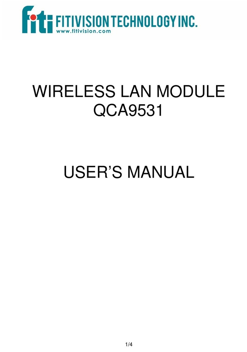 Fitvision Technology QCA9531 user manual